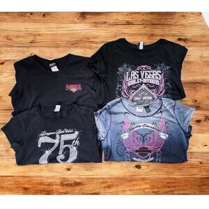 LOT Womens Harley Davidson Daytona Bike Week Tshirts 2X